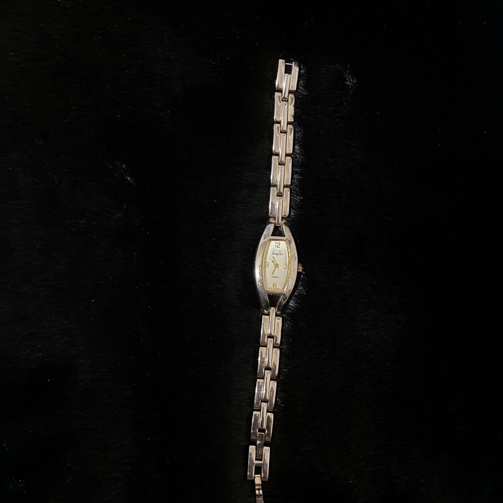 Silver and Gold Vintage dainty watch